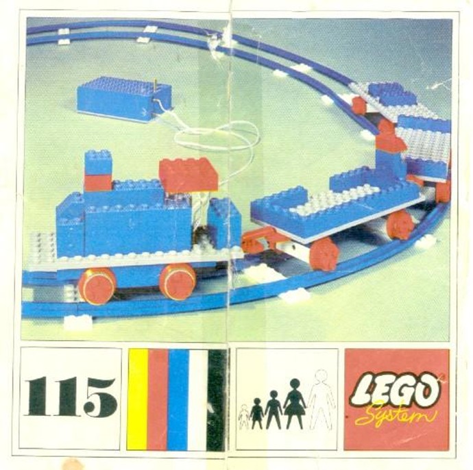 LEGO 115 Starter train set with motor