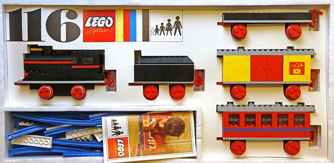 LEGO 116 Starter train set with motor