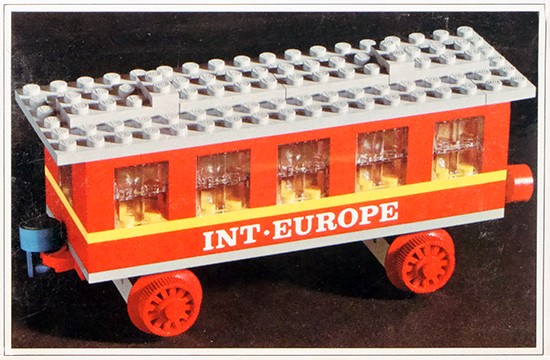 LEGO 123 Passenger coach
