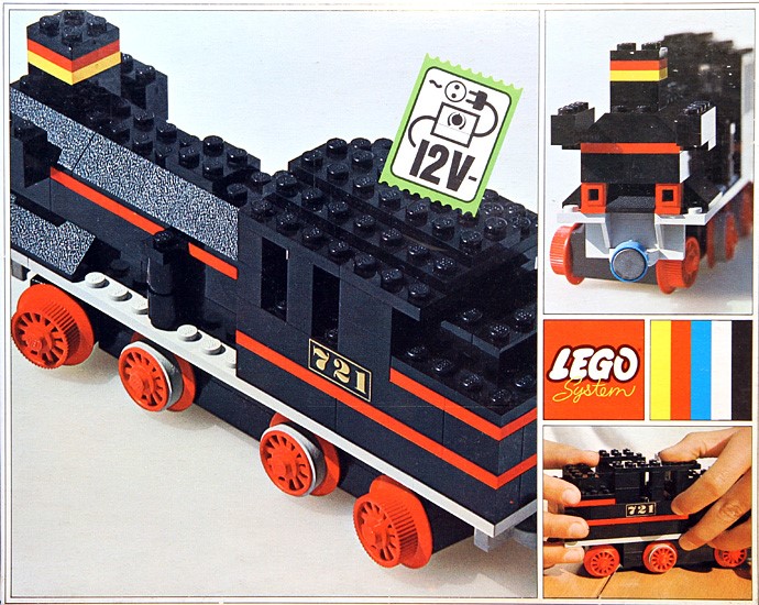 LEGO 721 - Steam locomotive