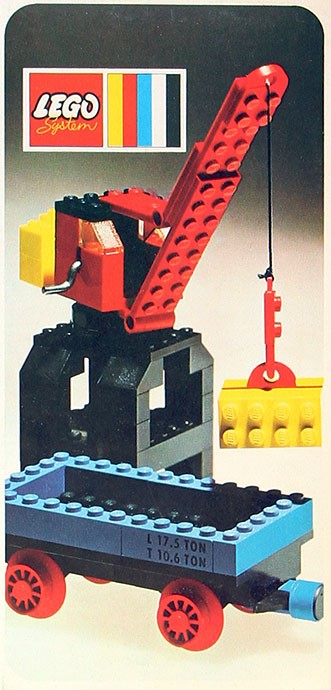 LEGO 132 Port Crane and Flat Waggon