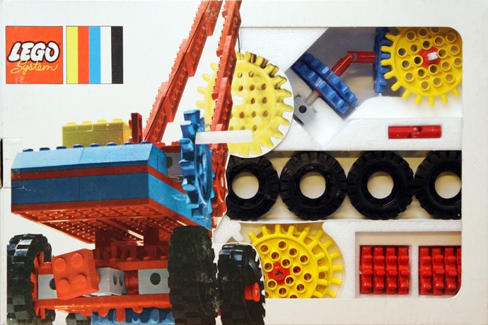 LEGO 803 Gears, Bricks and Heavy Tires