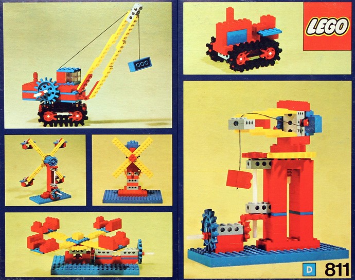 LEGO 811 Gear set