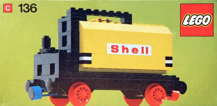 LEGO 136 - Tanker Wagon