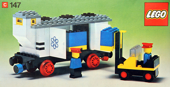 LEGO 147 - Refridgerated Wagon