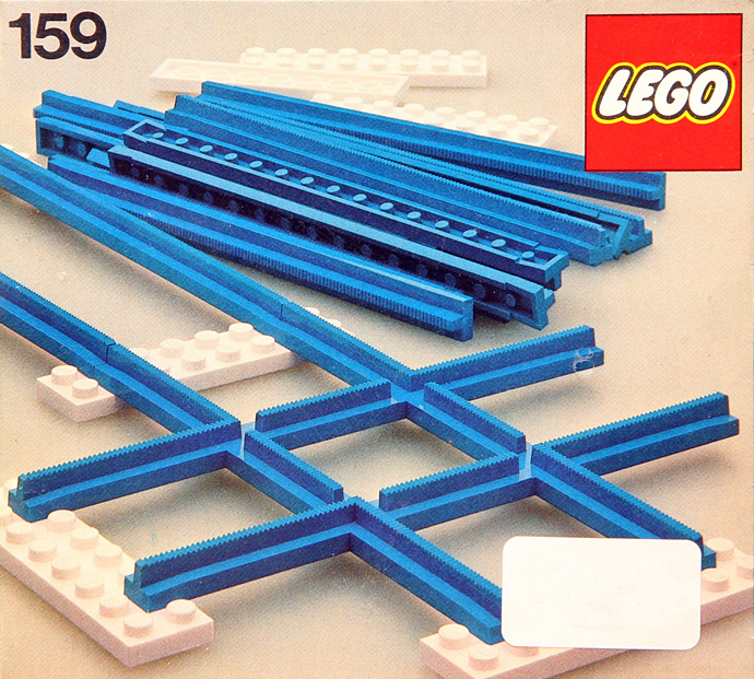 LEGO 159 - Straight Track with Crossing