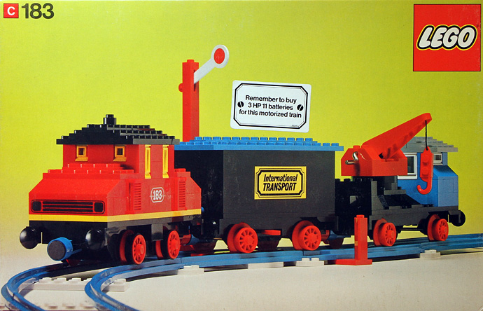 LEGO 183 - Train set with motor and signal