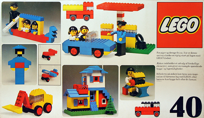 LEGO 40 Basic Building Set, 3+