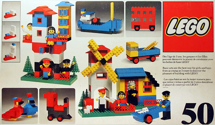 LEGO 50 Basic Building Set, 3+