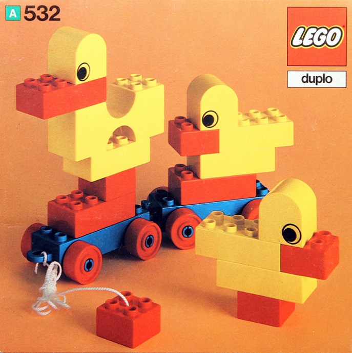 LEGO 532 Pull-Along Ducks