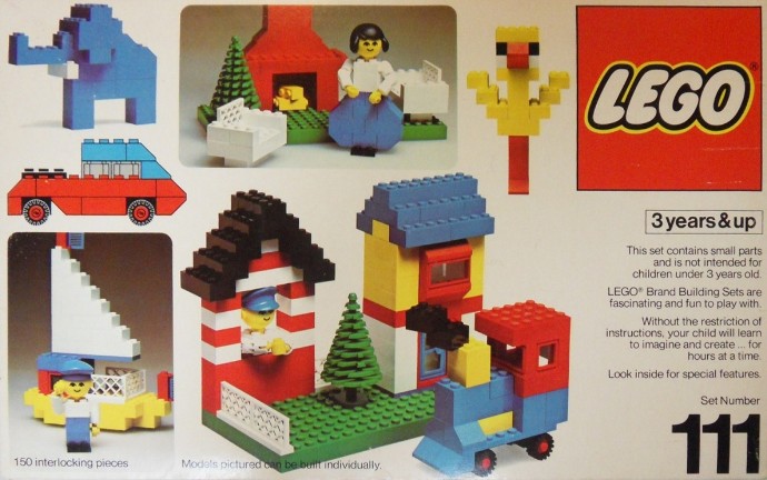 LEGO 111 Building Set, 3+