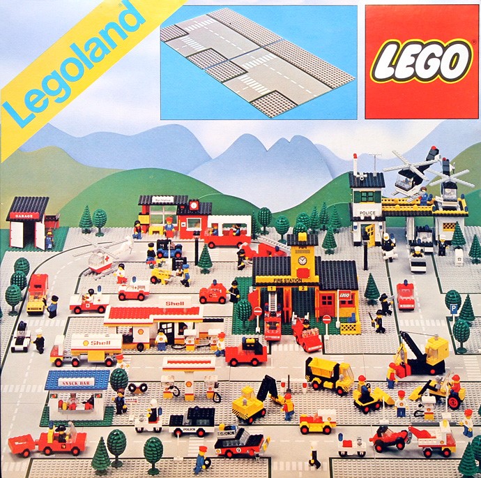 LEGO 300 - Road Plates, Junction