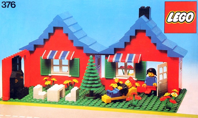 LEGO 376 House with Garden