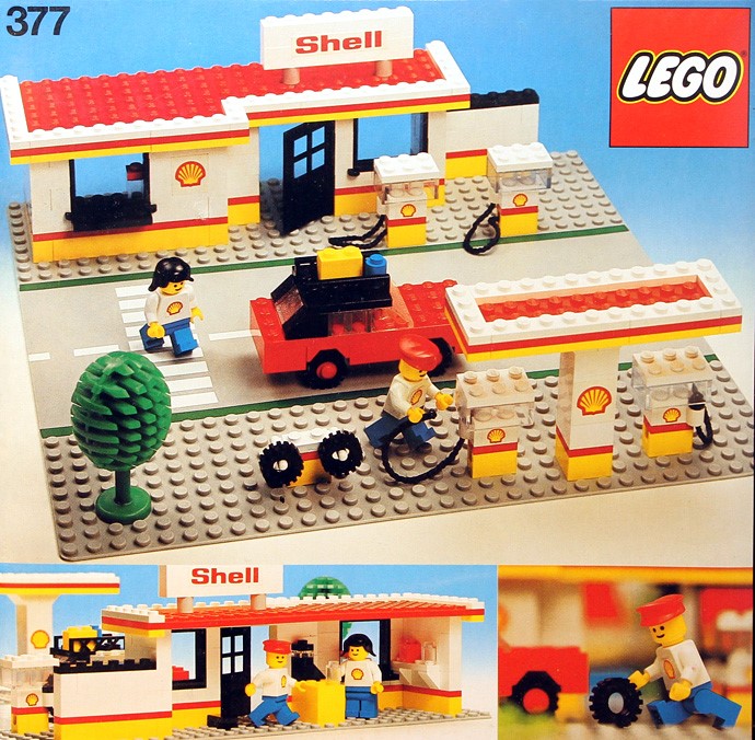LEGO 377 Shell Service Station