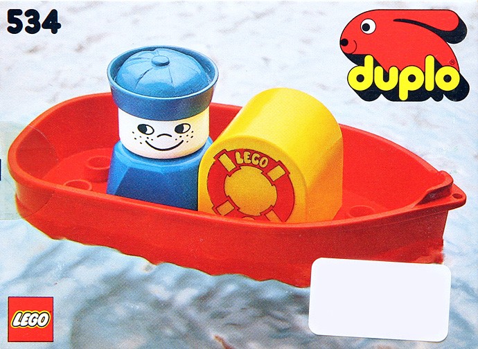 LEGO 534 - Bath-Toy Boat