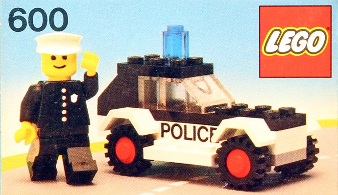 LEGO 600 Police Car