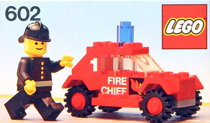 LEGO 602 - Fire Chief's Car