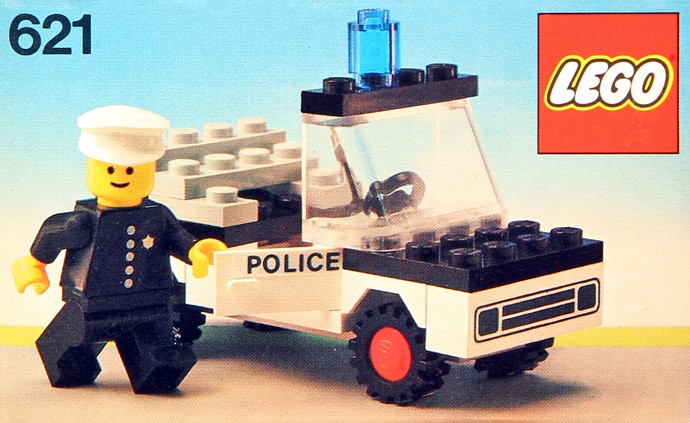 LEGO 621 - Police Car