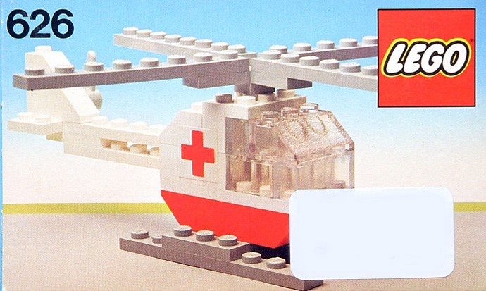 LEGO 626 Red Cross Helicopter