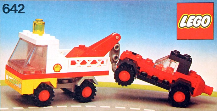 LEGO 642 - Tow Truck and Car