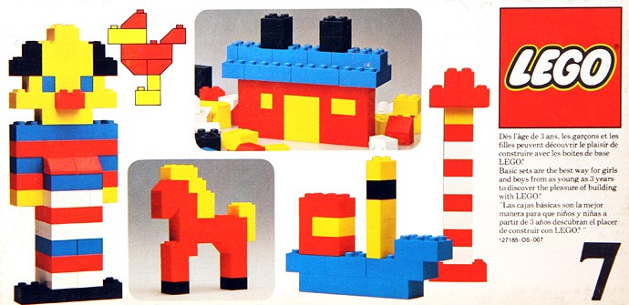 LEGO 7 Basic Building Set, 3+