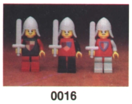 LEGO 0016 Castle minifigures