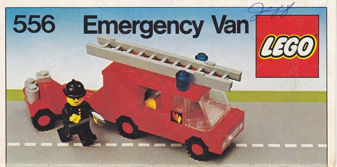 LEGO 556 Emergency Van
