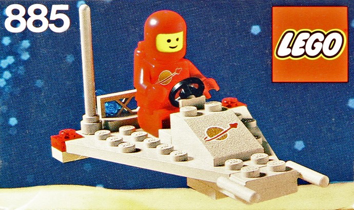 LEGO 885 Space Scooter
