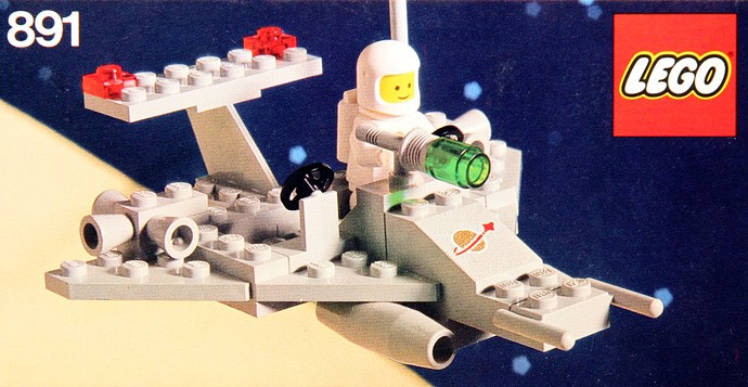 LEGO 891 - Two Seater Space Scooter