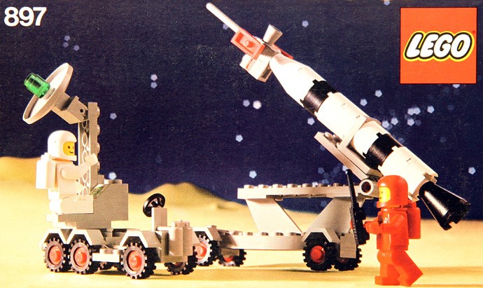 LEGO 897 Mobile rocket launcher