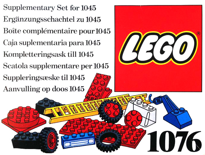 LEGO 1076 LEGO Car and Truck Supplementary Set