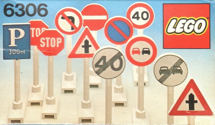 LEGO 6306 Road Signs