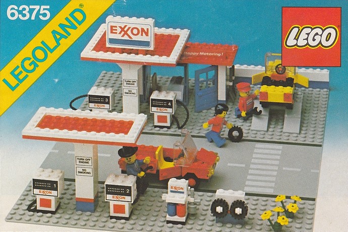 LEGO 6375 Exxon Gas Station