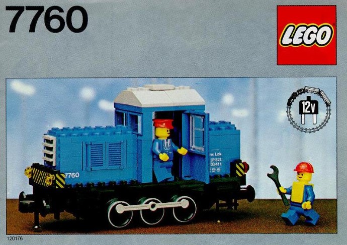 LEGO 7760 Diesel Shunter Locomotive