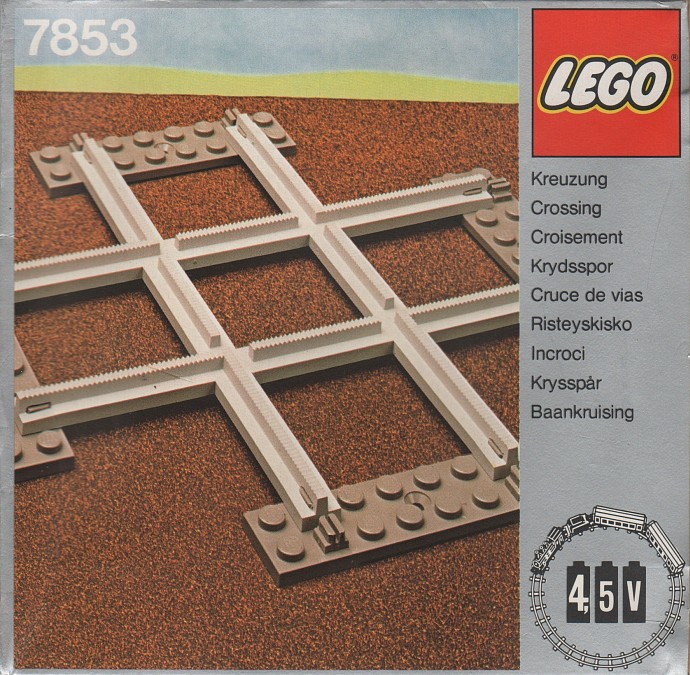 LEGO 7853 - Crossing, Grey 4.5 V