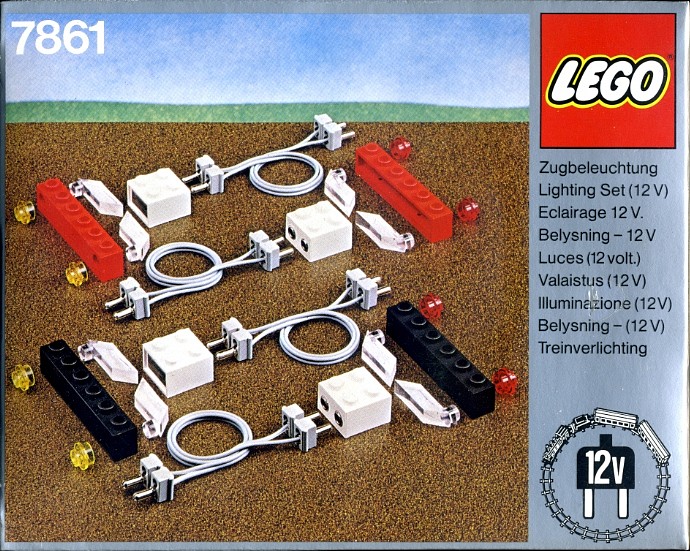 LEGO 7861 Lighting Set Electric 12 V