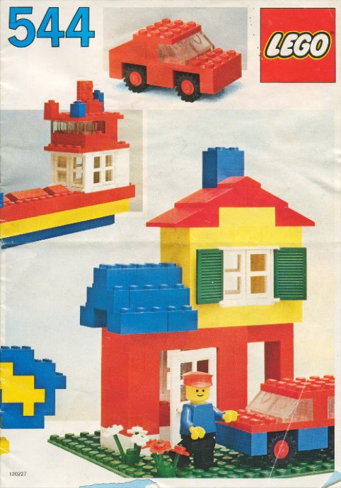 LEGO 544 Basic Building Set, 5+