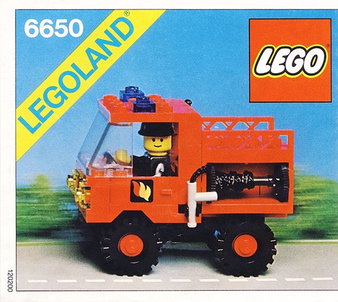 LEGO 6650 - Fire and Rescue Van