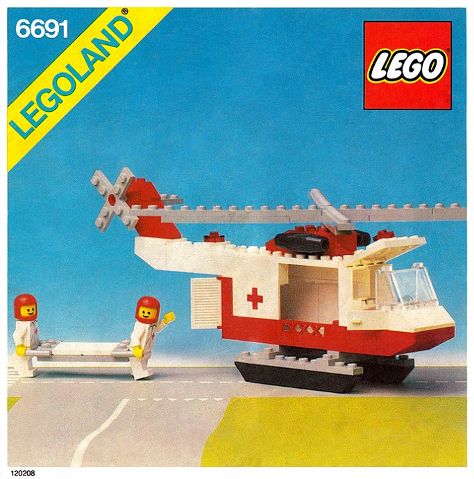 LEGO 6691 - Red Cross Helicopter