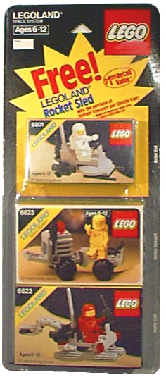 LEGO 1977 Special Three-Set Space Pack