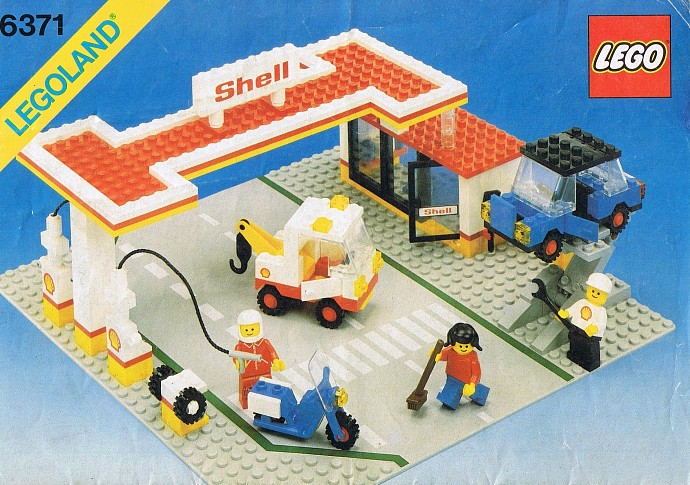 LEGO 6371 Shell Service Station