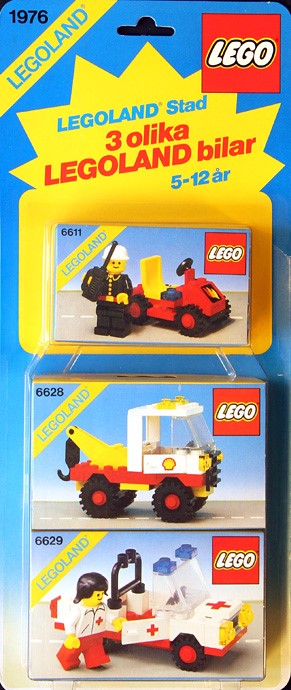 LEGO 1976 - Town 3-Pack