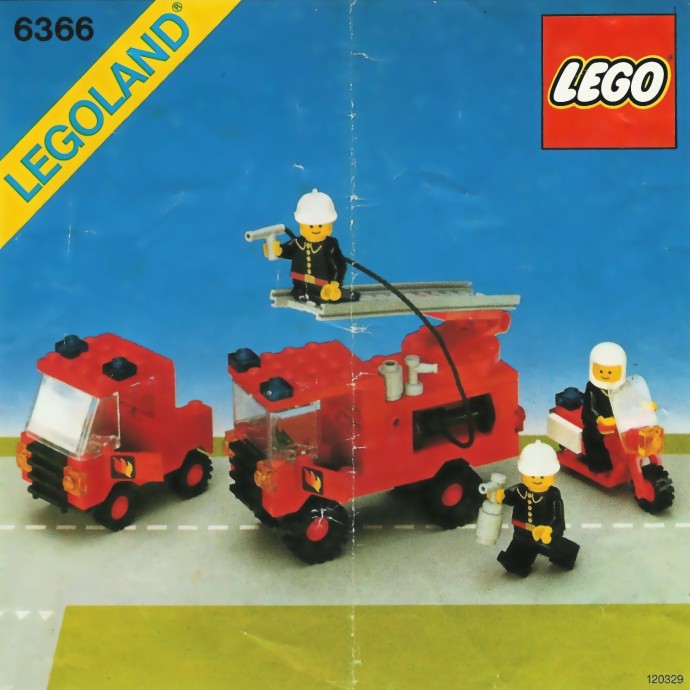 LEGO 6366 - Fire & Rescue Squad