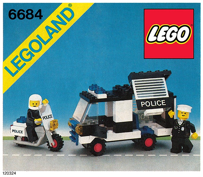 LEGO 6684 - Police Patrol Squad