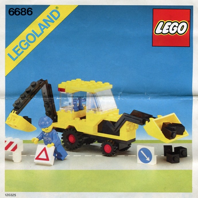 LEGO 6686 Backhoe