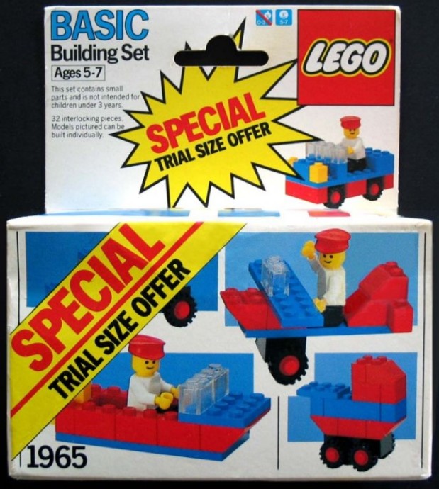LEGO 1965 Building Set, Trial Size Offer
