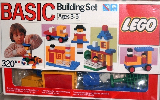 LEGO 320 Basic Building Set, 3+