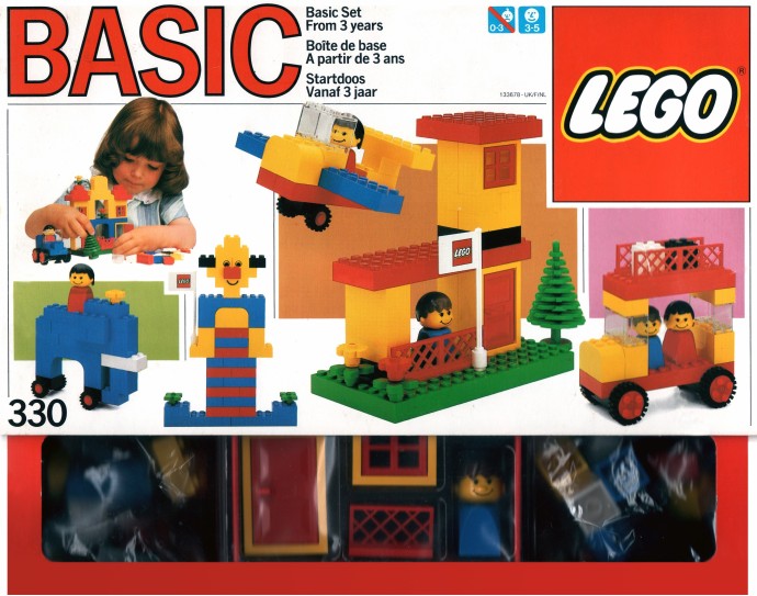 LEGO 330 Basic Building Set, 3+