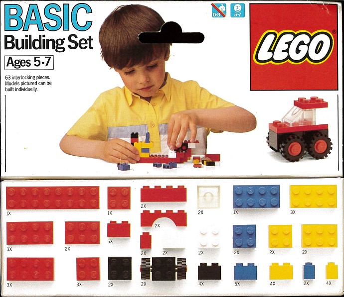 LEGO 508 Basic Building Set, 5+