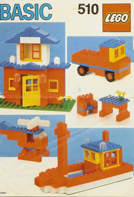 LEGO 510 Basic Building Set, 5+